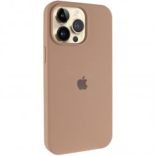 Чохол Silicone Case Full Protective (AA) для Apple iPhone 15 Pro Max (6.7") Бежевий / Desert Gold