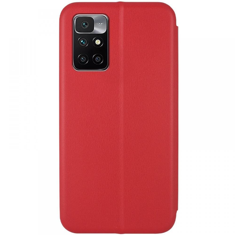 Шкіряний чохол-книжка Classy для Xiaomi Redmi 10 Червоний