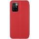 Шкіряний чохол-книжка Classy для Xiaomi Redmi 10 Червоний