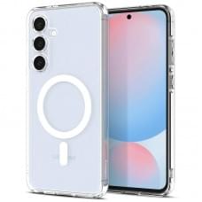 Чохол SGP Ultra Hybrid (MagFit) для Samsung Galaxy S25 FE Прозорий