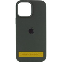 Чохол Silicone Case Full Protective (AA) для Apple iPhone 16 Plus (6.7") Зелений / Cyprus Green