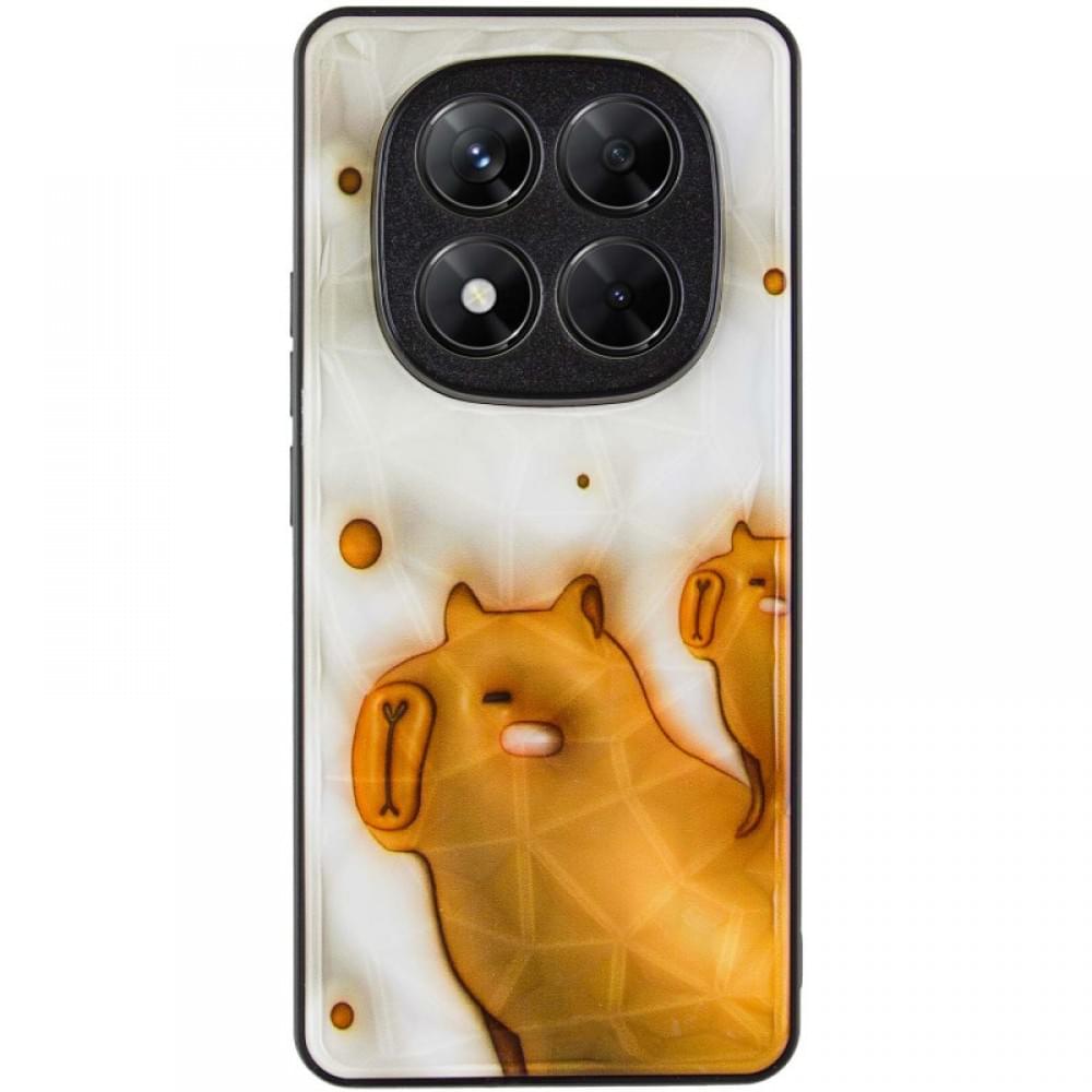 TPU+PC чохол Prisma Fluffie для Xiaomi Redmi Note 14 Pro 5G Capybara