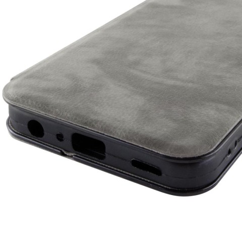 Шкіряний чохол-книжка Belora для Samsung Galaxy A17 4G/5G / A26 5G Gray