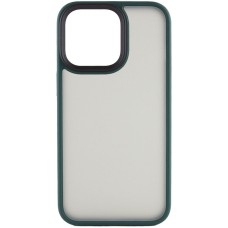 TPU+PC чохол Metal Buttons для Apple iPhone 14 (6.1") Зелений