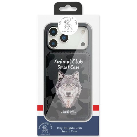 TPU+PC чохол Animal Club для Apple iPhone 17 Pro (6.3") Black