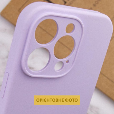 Чохол Silicone Case Full Camera Protective (AA) NO LOGO для Apple iPhone 17 Air (6.5") Бузковий / Lilac