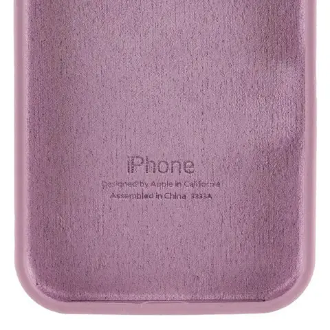 Чохол Silicone Case Full Protective (AA) для Apple iPhone 16e / 17e (6.1") Ліловий / Lilac Pride