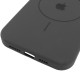 Чохол Silicone Case Full Protective (AA) V2 with MagSafe для Apple iPhone 12 Pro Max (6.7") Сірий / Dark Gray