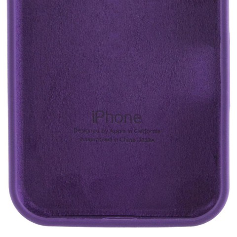 Чохол Silicone Case Full Protective (AA) для Apple iPhone 16e (6.1") Фіолетовий / Amethyst