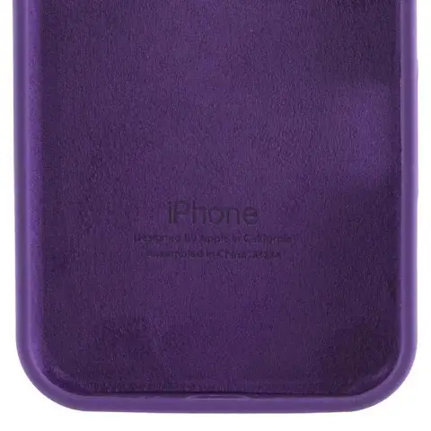 Чохол Silicone Case Full Protective (AA) для Apple iPhone 16e / 17e (6.1") Фіолетовий / Amethyst