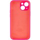 Чохол Silicone Case Full Camera Protective (AA) для Apple iPhone 15 Plus (6.7") Рожевий / Barbie pink