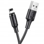 Дата кабель Borofone BX41 Amiable USB to Lightning (1m) Чорний