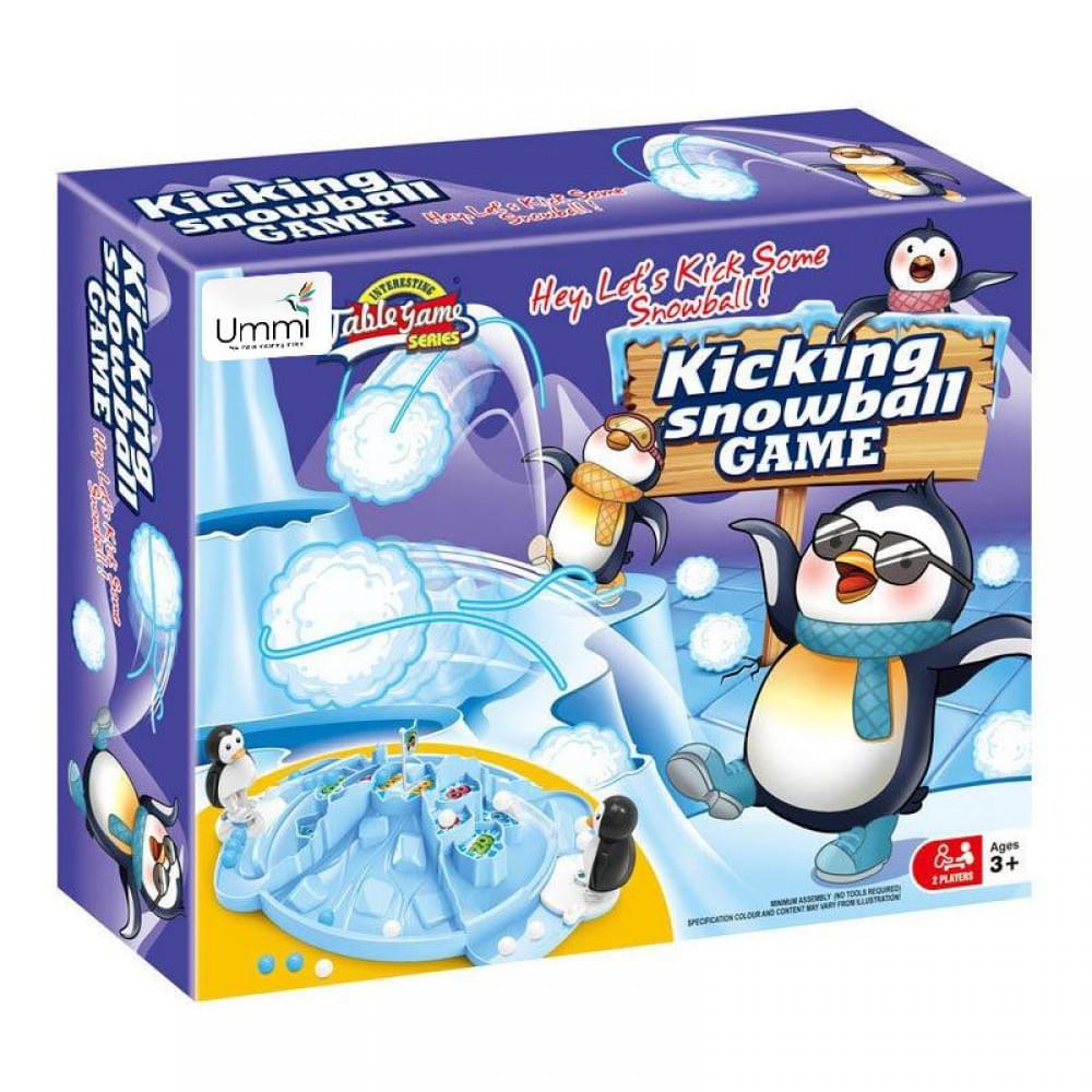 Настільна інтерактивна гра Ummi 11818 Kicking Snowball Game Blue