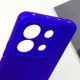 Чохол TPU GETMAN Liquid Silk Full Camera для Xiaomi Poco X6 Pro Синій / Iris