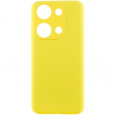 Чохол Silicone Cover Lakshmi Full Camera (AAA) для Xiaomi Redmi Note 13 Pro 4G Жовтий / Yellow