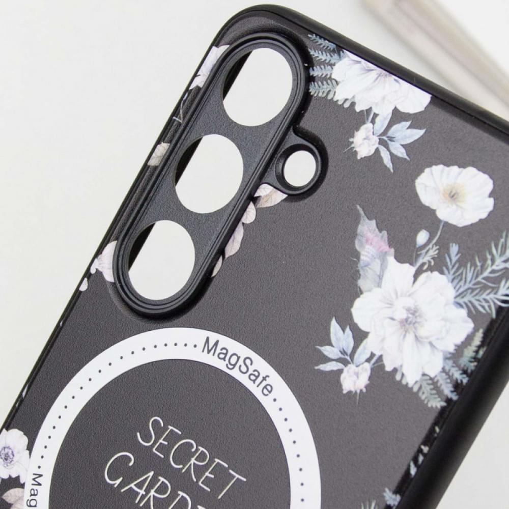 TPU+PC чохол Secret Garden with MagFit для Samsung Galaxy S23 FE Black
