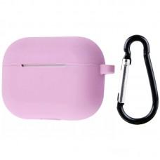 Силіконовий футляр для навушників AirPods Pro 2 Бузковий / Lilac