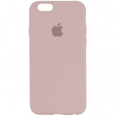 Чохол Silicone Case Full Protective (AA) для Apple iPhone 6/6s (4.7") Рожевий / Chalk Pink