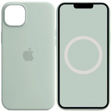 Чехол Silicone case (AAA) with Magsafe and Animation для Apple iPhone 14 (6.1")