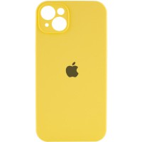 Чохол Silicone Case Full Camera Protective (AA) для Apple iPhone 15 Plus (6.7") Жовтий / Yellow