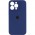 Чохол Silicone Case Full Camera Protective (AA) для Apple iPhone 13 Pro Max (6.7") Синій / Deep navy / PVH