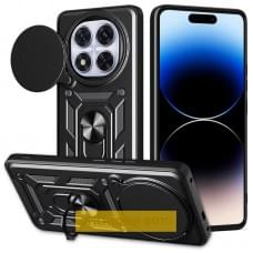 Чохол Ummi Camshield Serge Ring для Xiaomi Redmi 15C (EU) / Poco C85 (EU) Чорний