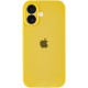 Чохол Silicone Case Full Camera Protective (AA) для Apple iPhone 16 Plus (6.7") Жовтий / Yellow
