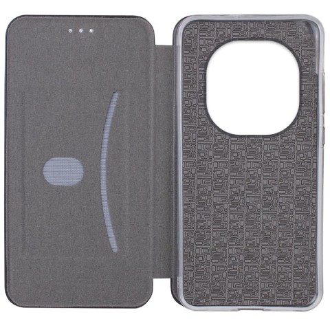 Шкіряний чохол-книжка Classy для Xiaomi Redmi Note 14 Pro 4G Темно-синій