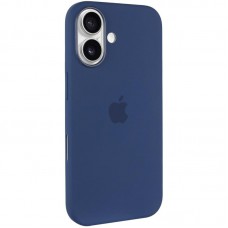 Чехол Silicone case (AAA) with Magsafe and Animation (button) для Apple iPhone 16 (6.1")