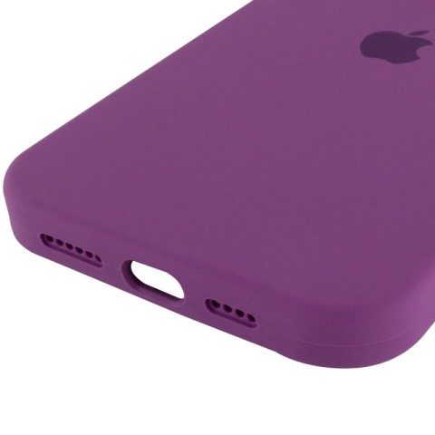 Чохол Silicone Case Full Protective (AA) для Apple iPhone 14 Pro Max (6.7") Фіолетовий / Grape
