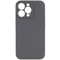Чохол Silicone Case Full Camera Protective (AA) NO LOGO для Apple iPhone 13 Pro (6.1") Сірий / Dark Gray