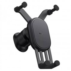 Автотримач з БЗП Baseus Stable Gravitational Car Mount Pro 15W (Air Outlet Version) (SUWX03) Black