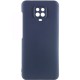 Чохол Silicone Cover Lakshmi Full Camera (AAA) для Xiaomi Redmi Note 9s / Note 9 Pro /Note 9 Pro Max Темно-синій / Midnight blue