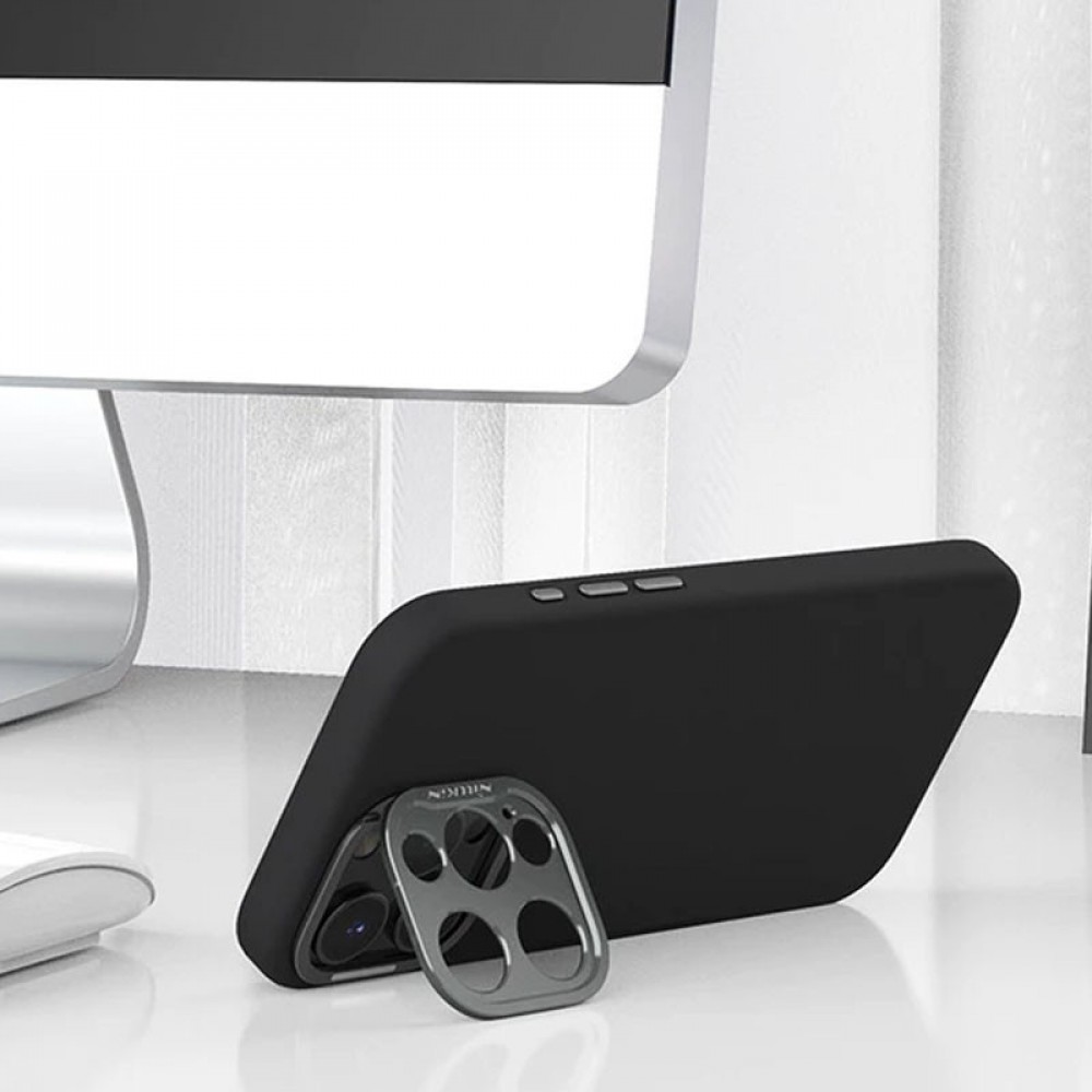 Чехол Silicone Nillkin LensWing Prop Magnetic для Apple iPhone 16 Pro (6.3")