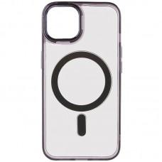 Чохол TPU Iris with MagSafe для Apple iPhone 14 (6.1") Чорний