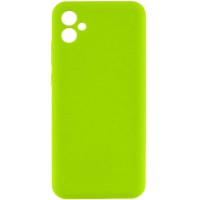 Чохол Silicone Cover Ummi Lakshmi Full Camera (AA) для Samsung Galaxy A06 Салатовий / Neon Green