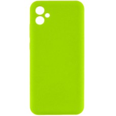 Чохол Silicone Cover Ummi Lakshmi Full Camera (AA) для Samsung Galaxy A06 Салатовий / Neon Green