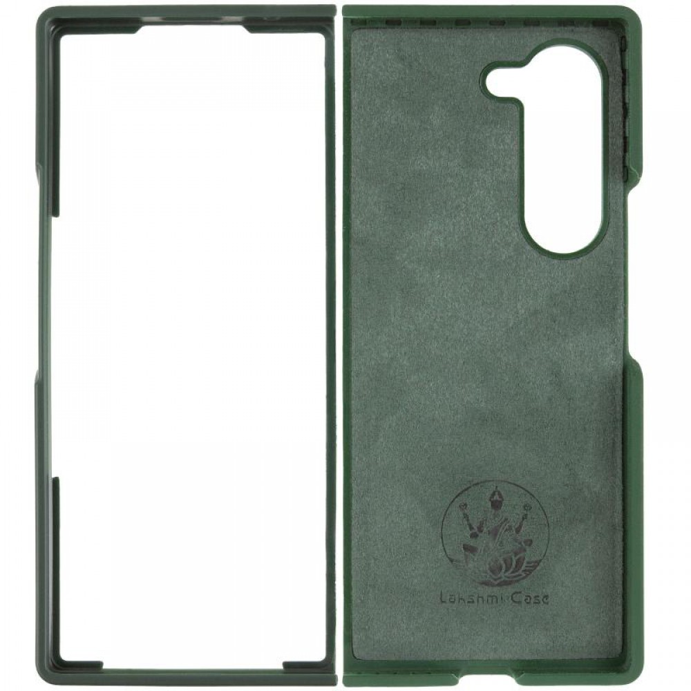 Чохол Foldables Silicone Cover Lakshmi (AAA) для Samsung Galaxy Z Fold6 Зелений / Cyprus Green