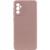 Чохол TPU GETMAN Liquid Silk Full Camera для Samsung Galaxy A55 Рожевий / Pink Sand