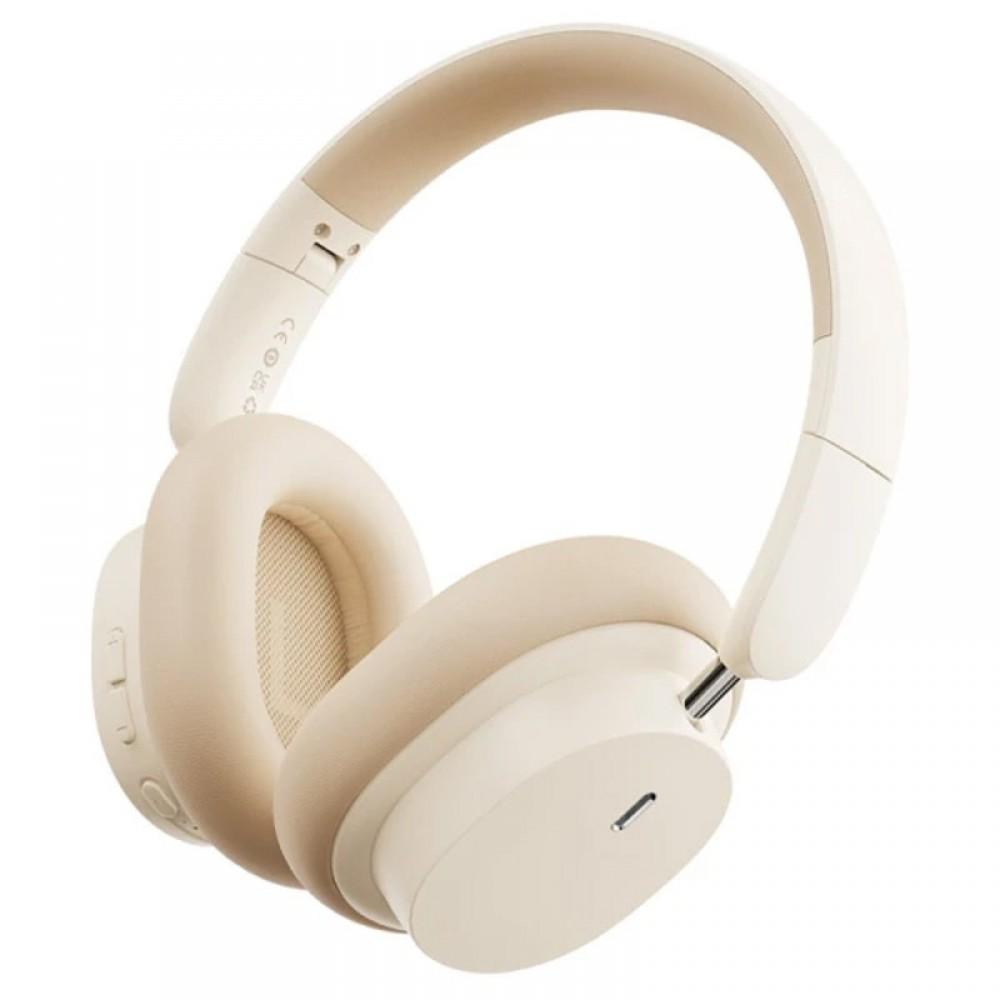 Накладні бездротові навушники Baseus Bowie D05 Wireless Headphones (NGTD02021) Creamy-white