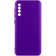 Чохол TPU GETMAN Liquid Silk Full Camera для Samsung Galaxy A50 (A505F) / A50s / A30s Фіолетовий / Ultra Violet