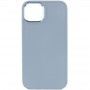TPU чохол Bonbon Metal Style для Apple iPhone 12 Pro / 12 (6.1") Блакитний / Mist blue