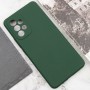 Чохол Silicone Cover Lakshmi Full Camera (AAA) для Samsung Galaxy A73 5G Зелений / Cyprus Green