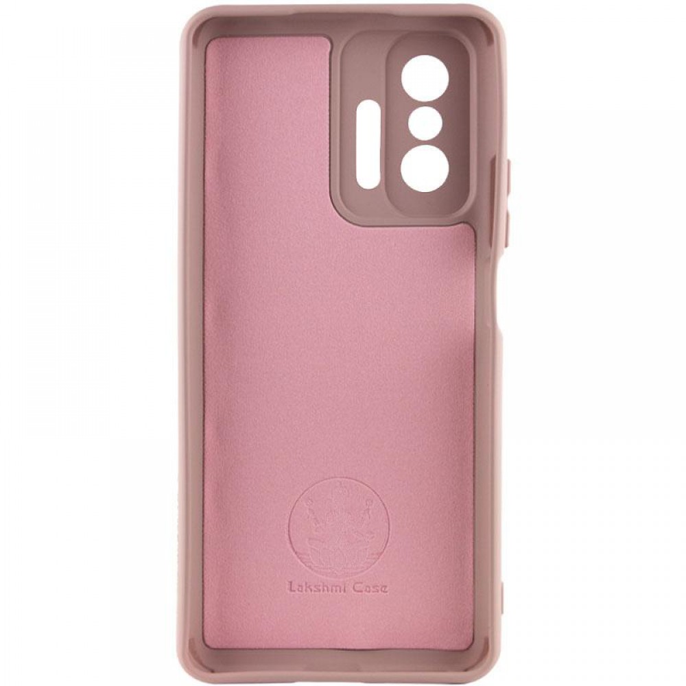 Чохол Silicone Cover Ummi Lakshmi Full Camera (AA) для Xiaomi 11T / 11T Pro Рожевий / Pink Sand