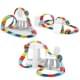 Інтерактивний трек з інерційною машинкою SHT 288 Changeable Trak (138pcs/1CAR) Colorful