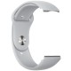 Ремінець Hoco WH11 Flexible series classic silicone strap для Smart Watch 22mm Gray