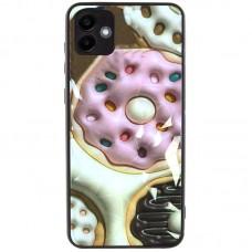 TPU+PC чохол Prisma Fluffie для Samsung Galaxy A06 Donut