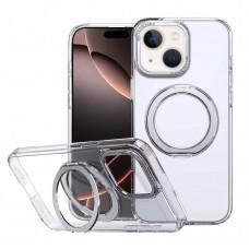 Чохол TPU+PC Empire with MagSafe and Ring для Apple iPhone 15 (6.1") Clear
