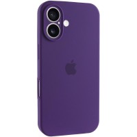 Чохол Silicone Case Full Camera Protective (AA) для Apple iPhone 16 (6.1") Фіолетовий / Amethyst
