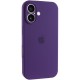 Чехол Silicone Case Full Camera Protective (AA) для Apple iPhone 16 (6.1")